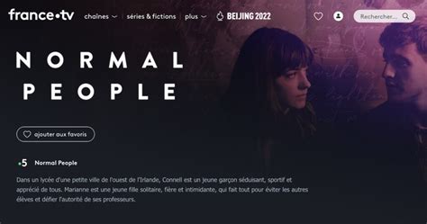 regarder normal people en ligne|Normal People en streaming direct et replay sur。